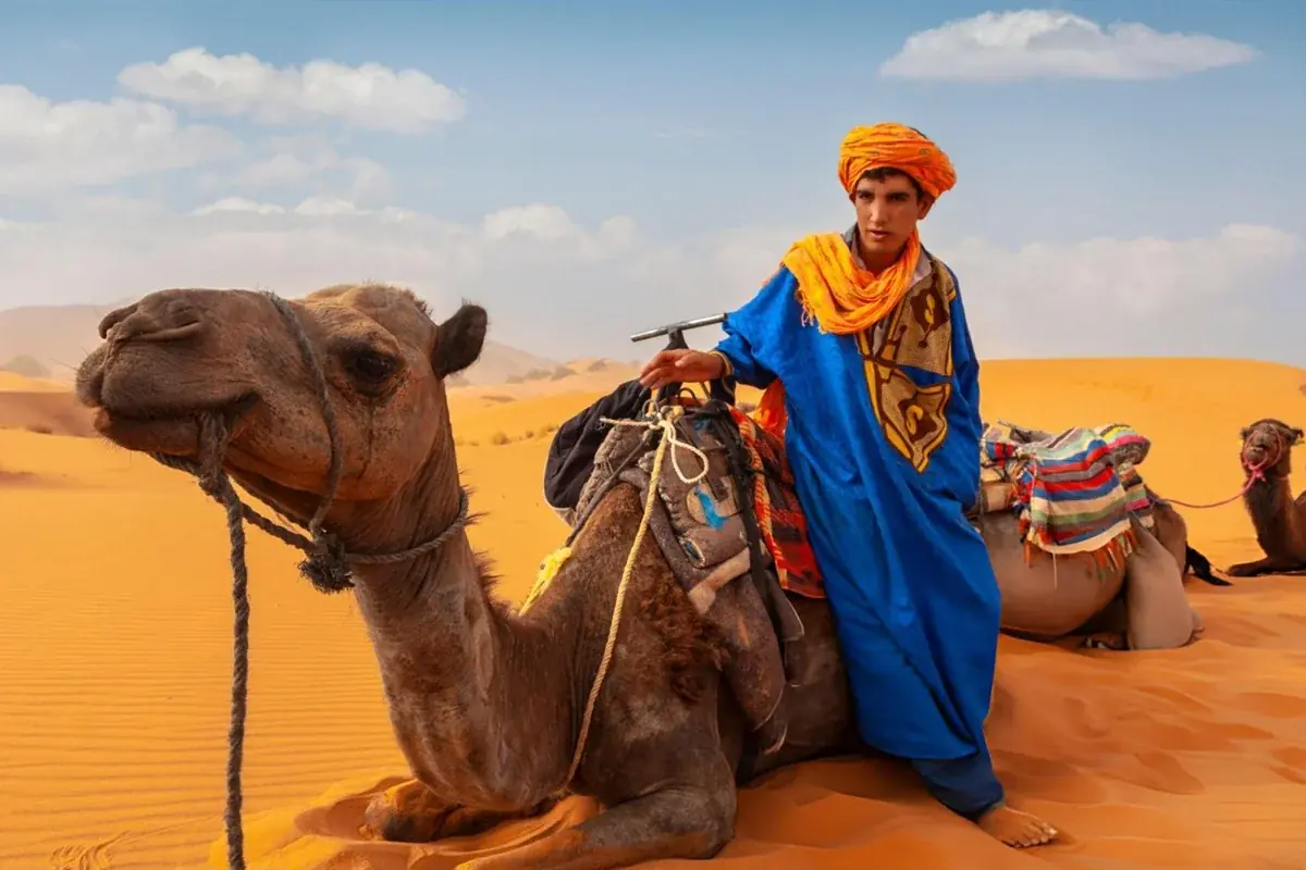 Berber Man in Sahara